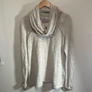 FREE PEOPLE FP BEACH COCOON COWL NECK PULLOVER SWEATER